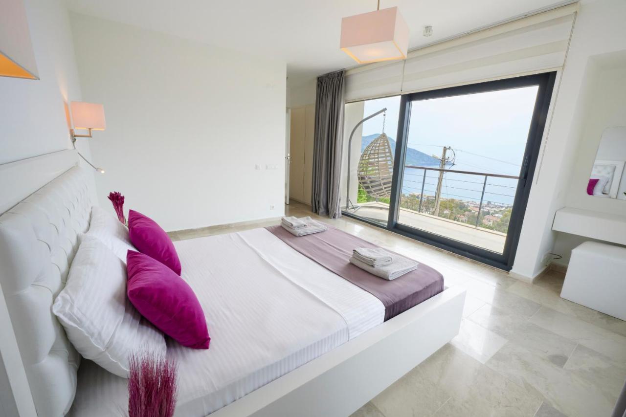 Luxus Villa Skyla Mit 5 Schlafzimmern & Meer-Blick Kas Exterior foto