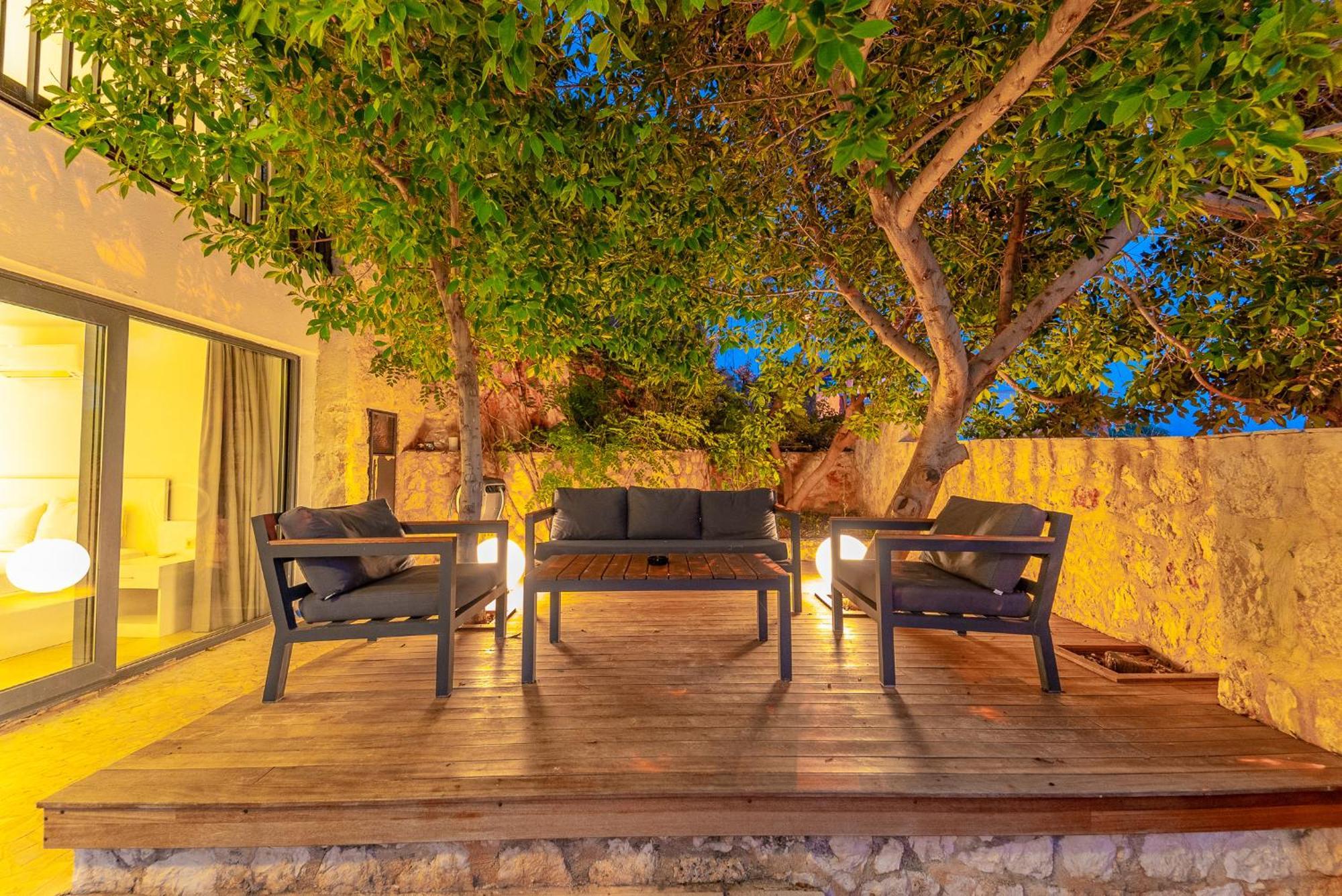 Luxus Villa Skyla Mit 5 Schlafzimmern & Meer-Blick Kas Exterior foto